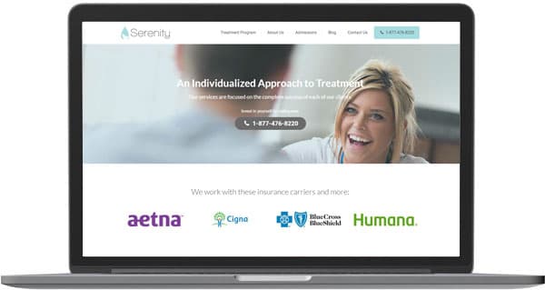 An archived Morpheus Consulting website project displayed on a laptop